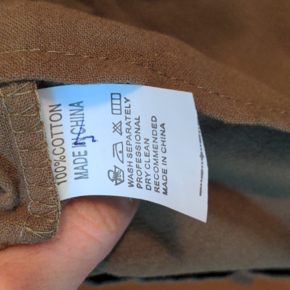 Hunter green (m) long sleeve shirt *new without tags - Picture 6 of 7